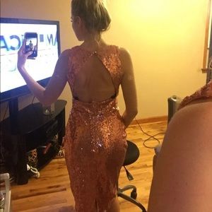 Sequin gown